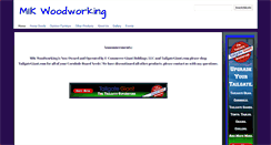 Desktop Screenshot of mikwoodworking.com