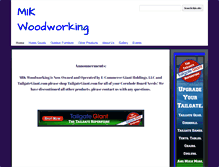 Tablet Screenshot of mikwoodworking.com